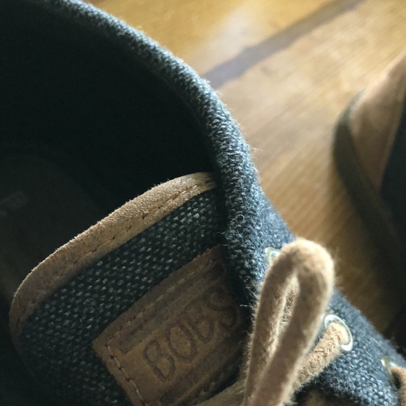 Bobs Memory Foam Gray Laced Booties-6.5W - Picture 4 of 7